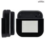 EMPEX FG-5102 Black Analog Altimeter and Barometer