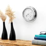Chrome Barometer with Hygrometer and Thermometer