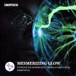 Colorful 8-Inch Plasma Ball for Fun Effects