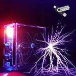 Bluetooth Plasma Speaker with Touch Control Lightning Arc