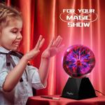 6-Inch Touch & Sound Sensitive Plasma Ball Light