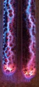 Neon Tesla Coil Plasma Light Bulb