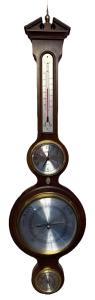 Howard Miller Weather Station with Clock and Barometer