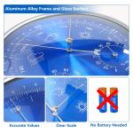 3-in-1 Indoor Weather Station with Barometer