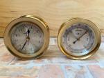 Howard Miller Ship Clock with Barometer