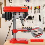 8" Benchtop Drill Press with 5 Speeds and LED