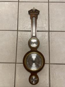 Howard Miller Weather Station Clock with Barometer and Hygrometer