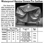 South Bend 9" or 10" Lathe Cover