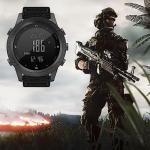 Men's Tactical Watch with Compass and Altimeter