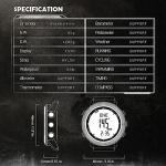 Men's Tactical Watch with Compass and Altimeter