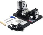 60W Mini Metal DIY 4-Axis Rotating Lathe
