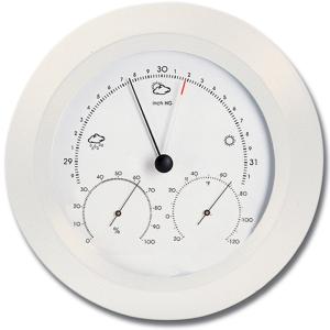 Hokco 8.5" Round Weather Station with Barometer