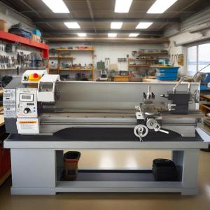 8-Inch Precision Bench Lathe with Brushless Motor