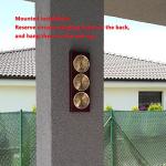 JINYISI Wall-Mounted Weather Station with Barometer