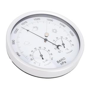 3-in-1 Aluminum Weather Station for Home & Patio