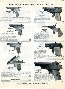 Miniature Blank Pistol Replica - Kobold 100 Kolibri