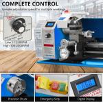 Mini Metal Lathe Machine with Variable Speed