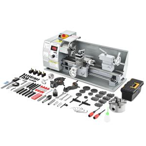 8"x16" Mini Metal Lathe with Tool Bundle