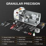 8"x16" Mini Metal Lathe with Tool Bundle