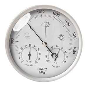 RUNLAIKEJI Indoor Outdoor Barometer and Weather Gauge