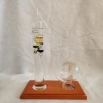 Acurite Galileo Thermometer with Glass Barometer