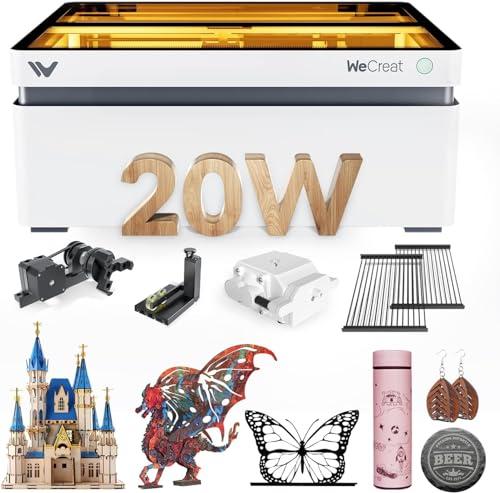 WECREAT 20W 4-in-1 Vision Laser Engraver