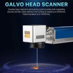 50W Fiber Laser Marking Machine for Metal Engraving