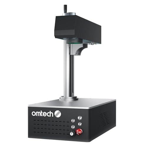 OMTech 60W MOPA Fiber Laser Engraver with Lightburn