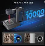 Monport 20W Fiber Laser Engraver with Rotary Axis