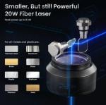 Monport 20W Fiber Laser Engraver with Rotary Axis