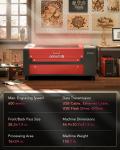 OMTech 60W CO2 Laser Cutter Engraver 16x24
