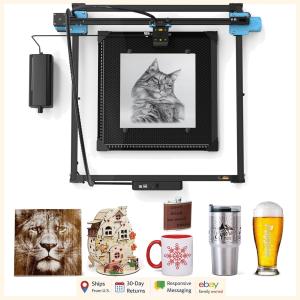 Wireless Desktop Laser Engraver with 32-Bit Tech