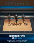 OMTech MF2028-100 100W CO2 Laser Cutter