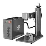 Monport 60W Fiber Laser Engraver with Rotary Axis