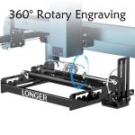 Extended Rotary Roller for Laser Engraver