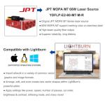 Ovsuqu 60W Fiber Laser Engraver with Rotary Axis