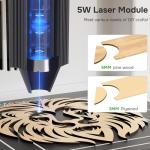 Mecpow M1 Mini Laser Engraver - 5W Portable Cutter