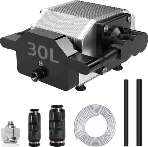 16W Adjustable Speed Air Assist Pump for Engraving