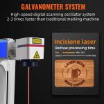 VEVOR 50W Fiber Laser Engraver for Metal