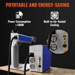 VEVOR 50W Fiber Laser Engraver for Metal