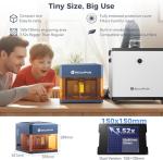 Sculpfun iCube Dual Laser Engraver with Smoke Filter