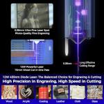 Sculpfun iCube Dual Laser Engraver with Smoke Filter