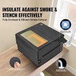 Laser Engraver Enclosure with Fan and Exhaust Ports