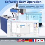 100W JPT M7 Mopa Fiber Laser Engraver