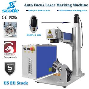 Auto Focus JPT M7 Fiber Laser Engraver