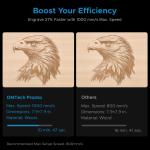 100W CO2 Laser Engraver Cutter 1000x600 mm