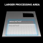 OMTech 20W Fiber Laser Engraver with Red Dot