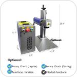30W Raycus Metal Fiber Laser Marking Machine