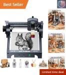 Compact 6000mW Desktop Laser Engraving Machine