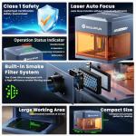 SCULPFUN iCube Ultra Dual Laser Engraver 12W